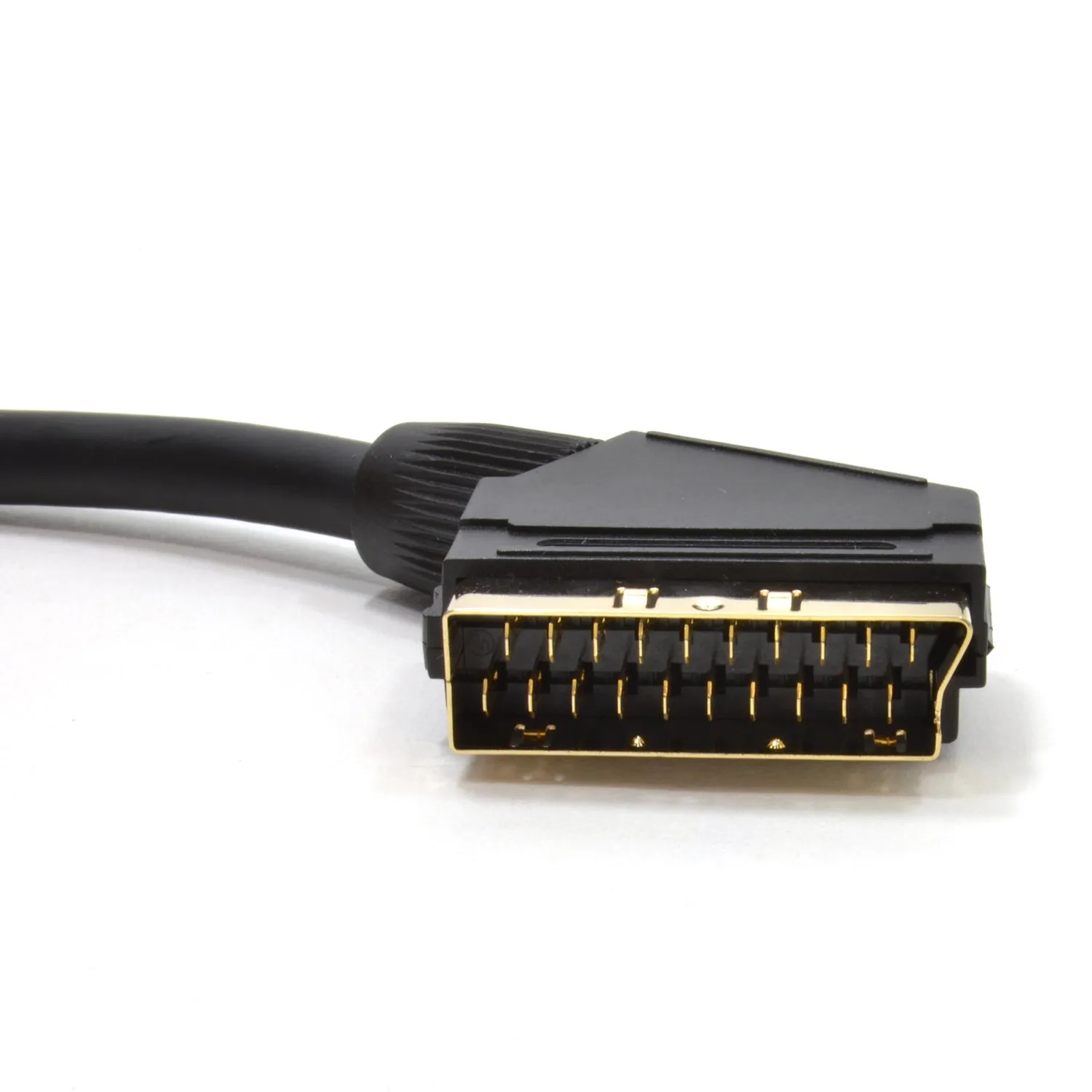 Kenable Scart-Kabel Stecker-Stecker 21-polig vergoldet 5m
