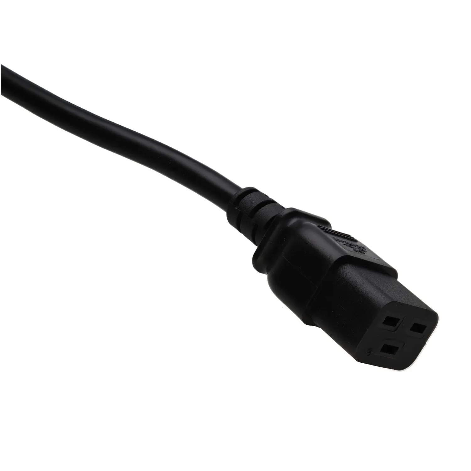 Kenable C19 Stromkabel USA Stecker 2m 16A schwarz