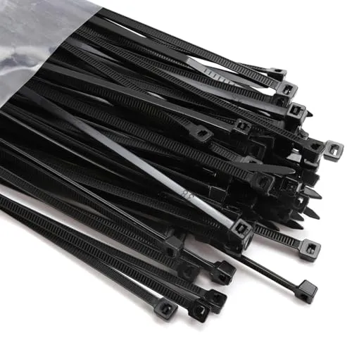Kenable Kabelbinder schwarz 300mm 100 Stück