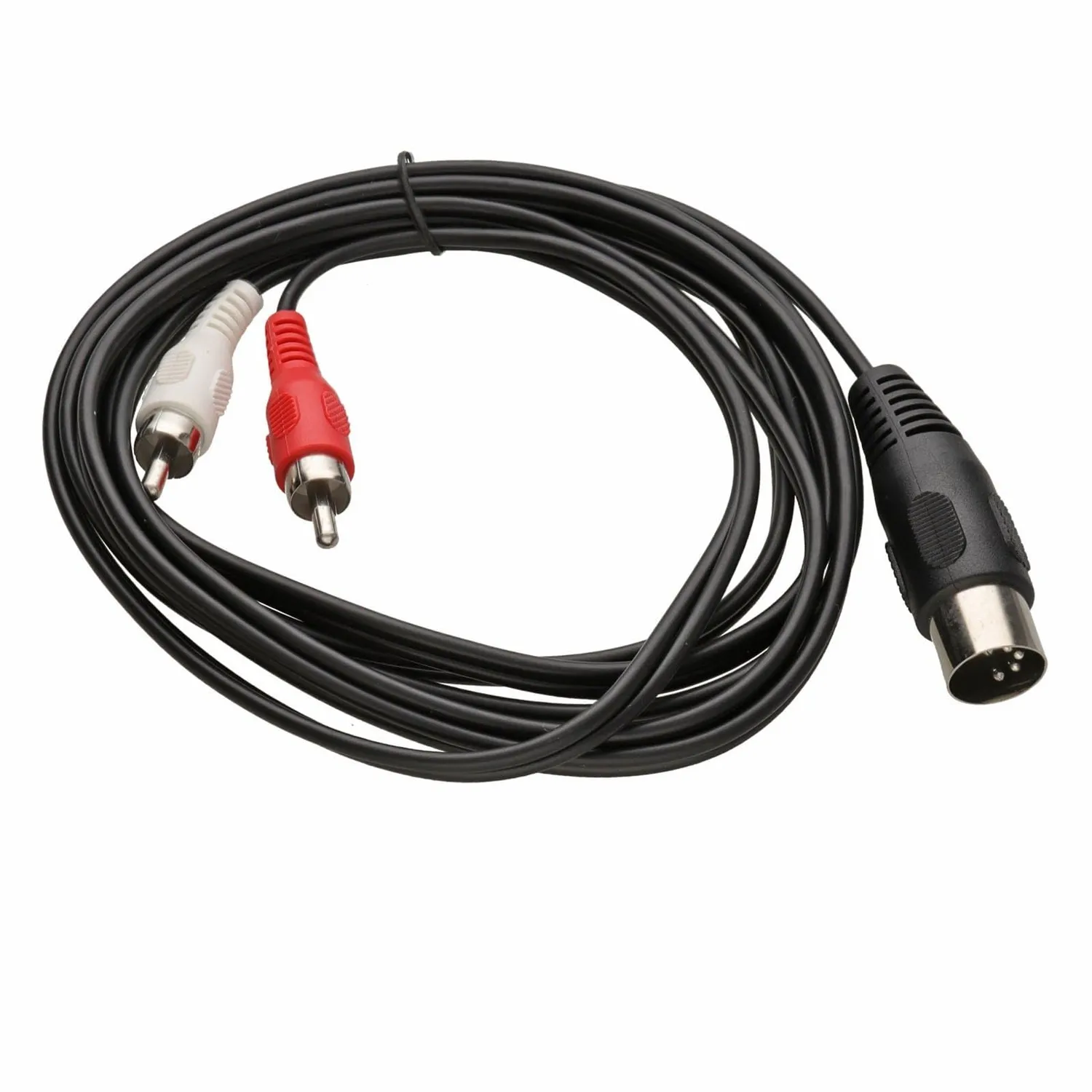 kenable 5-Pin DIN Cinch Audiokabel 2m Stereo