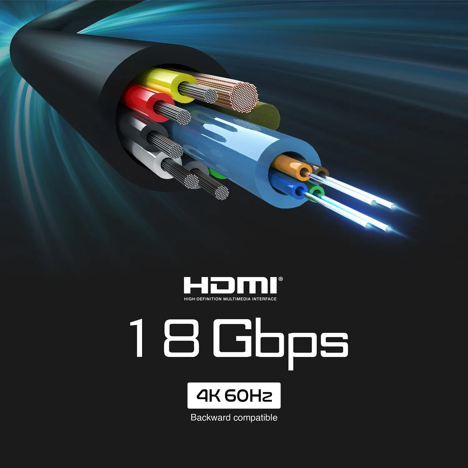 Vivify Xenos W30 HDMI Glasfaserkabel 15m 4K