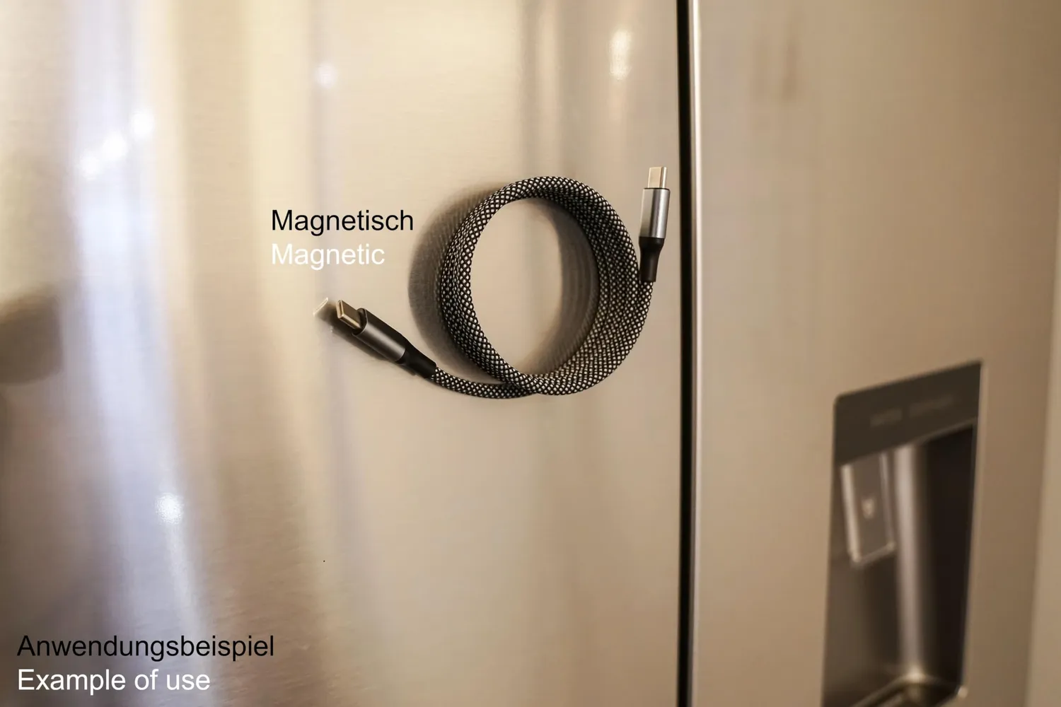 Good Connections USB-C Spiralkabel 60W 1m Textil