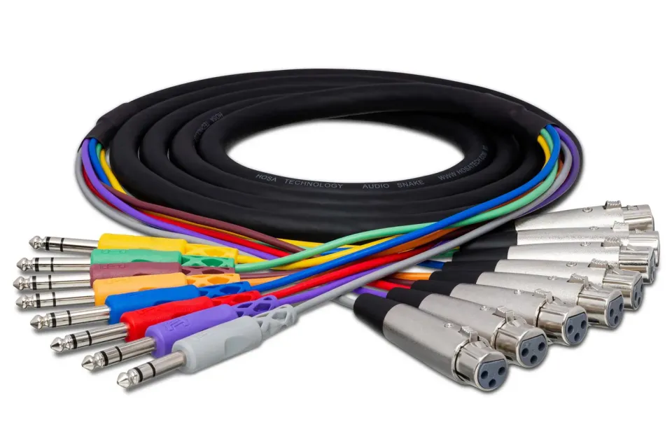 Hosa STX-800F Snake 8-Kanal XLR 3 m