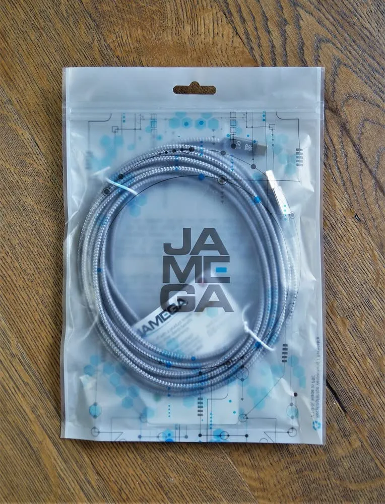 Jamega USB-C auf USB-B Druckerkabel 3m Nylon