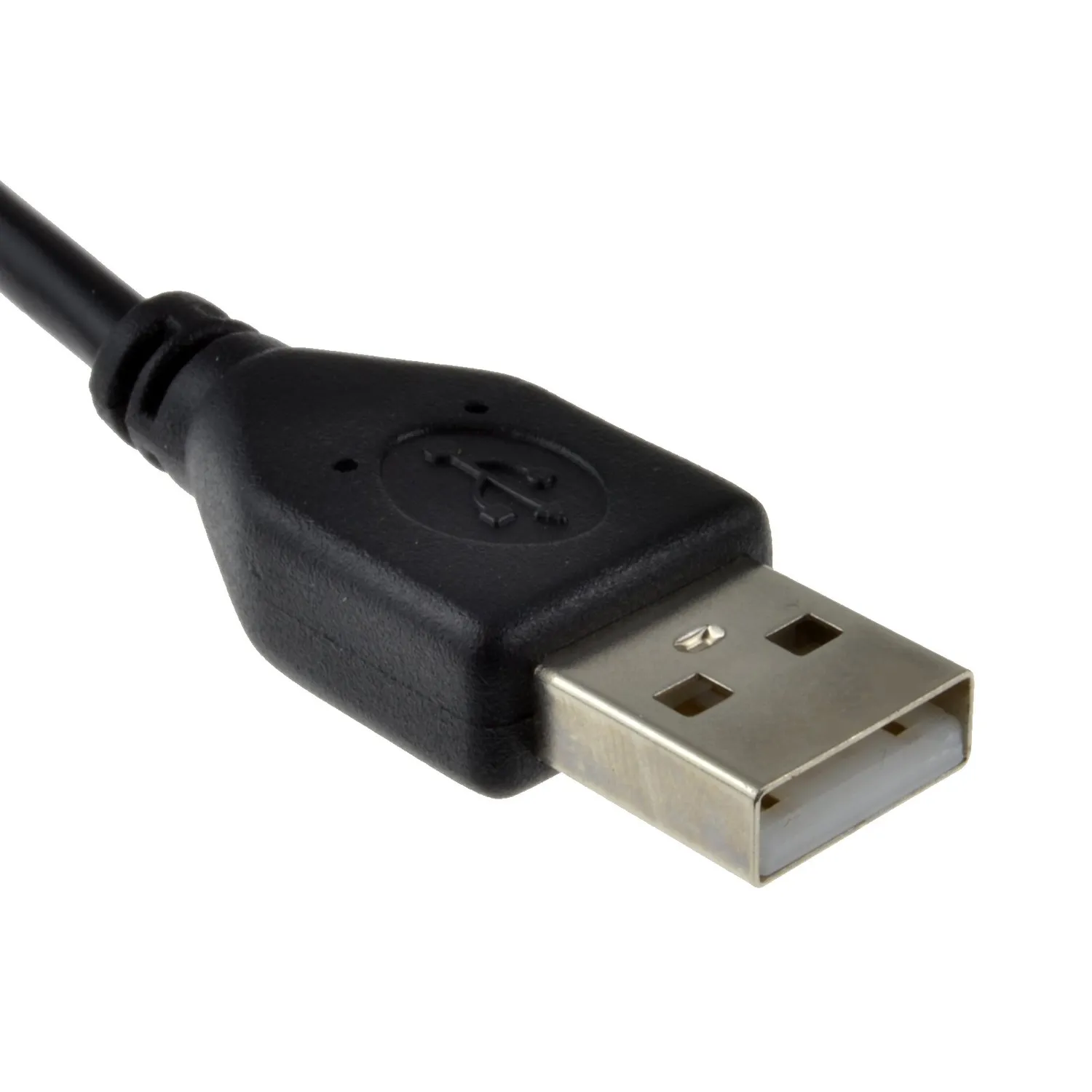 Kenable USB 2.0 Kabel A-A Stecker 0,15m Schwarz