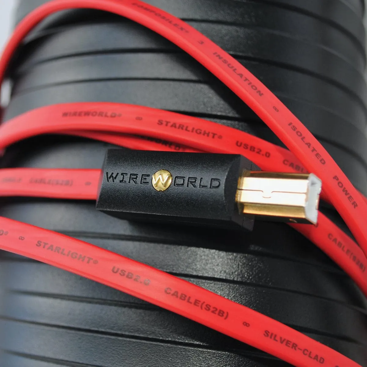 WireWorld Starlight 8 USB-Kabel 1,0 m A-B versilbert