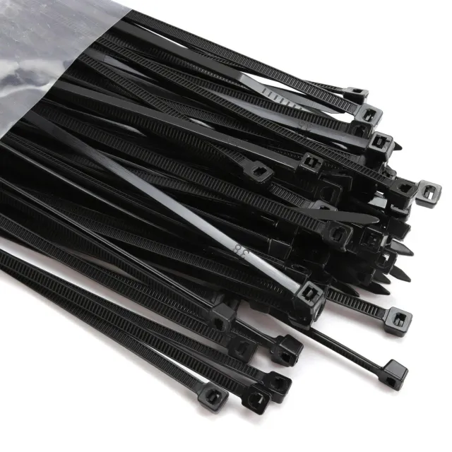 Kenable Kabelbinder schwarz 300mm 100 Stück