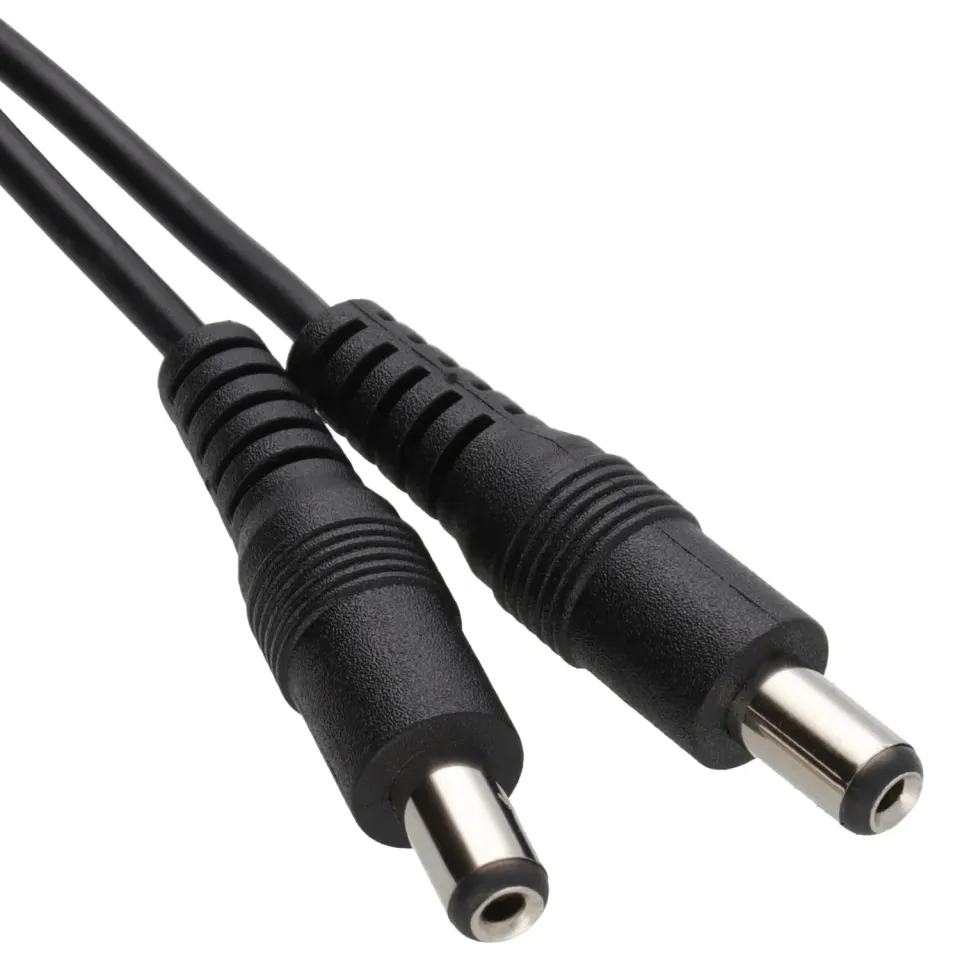 Kenable DC Hohlstecker Kabel 2,1x5,5mm 3m schwarz