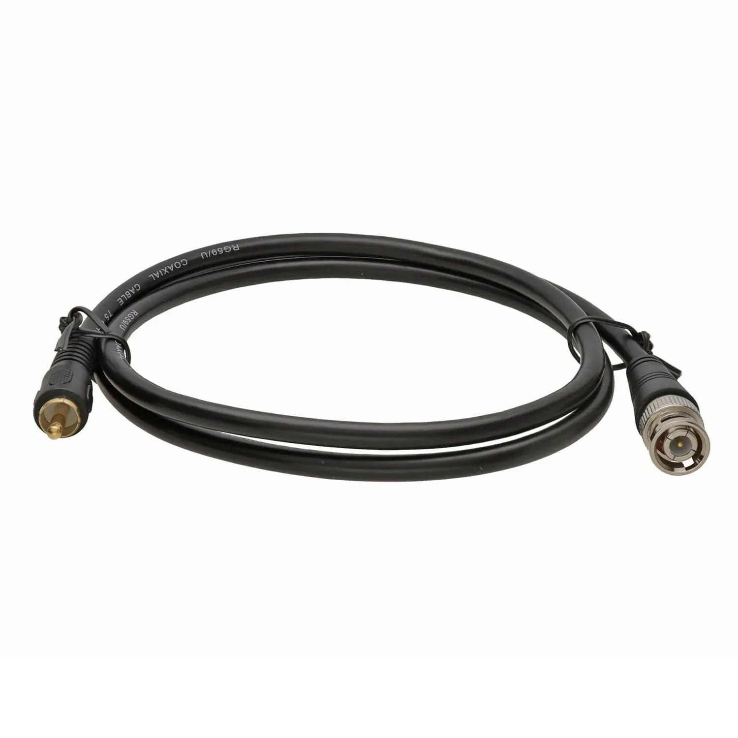 Kenable BNC Cinch Kabel 1m RG59 Reinkupfer Koaxial