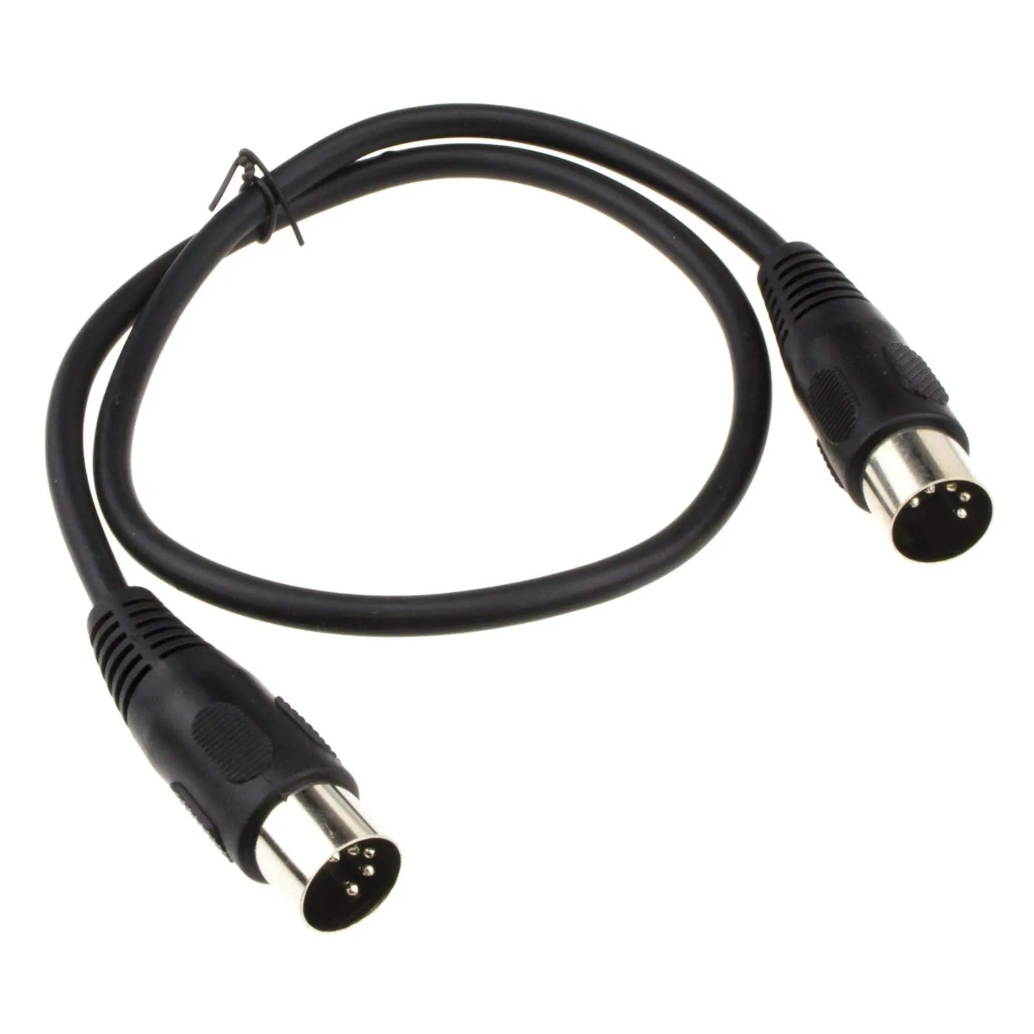 Kenable MIDI Kabel 5-pol DIN 0,5m schwarz 5-pin