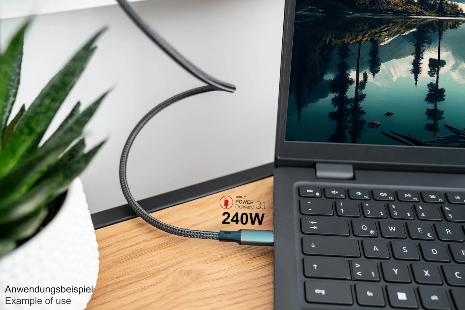 Good Connections USB-C Kabel 240W 2m anthrazit