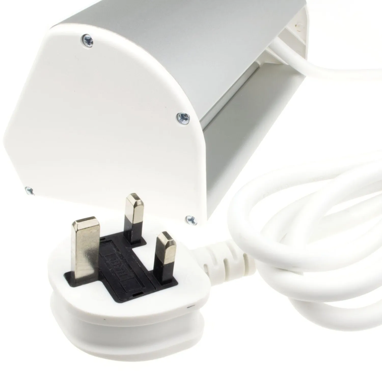 Kenable Tisch-PDU 2x UK + 2x USB Steckdosenleiste Weiß