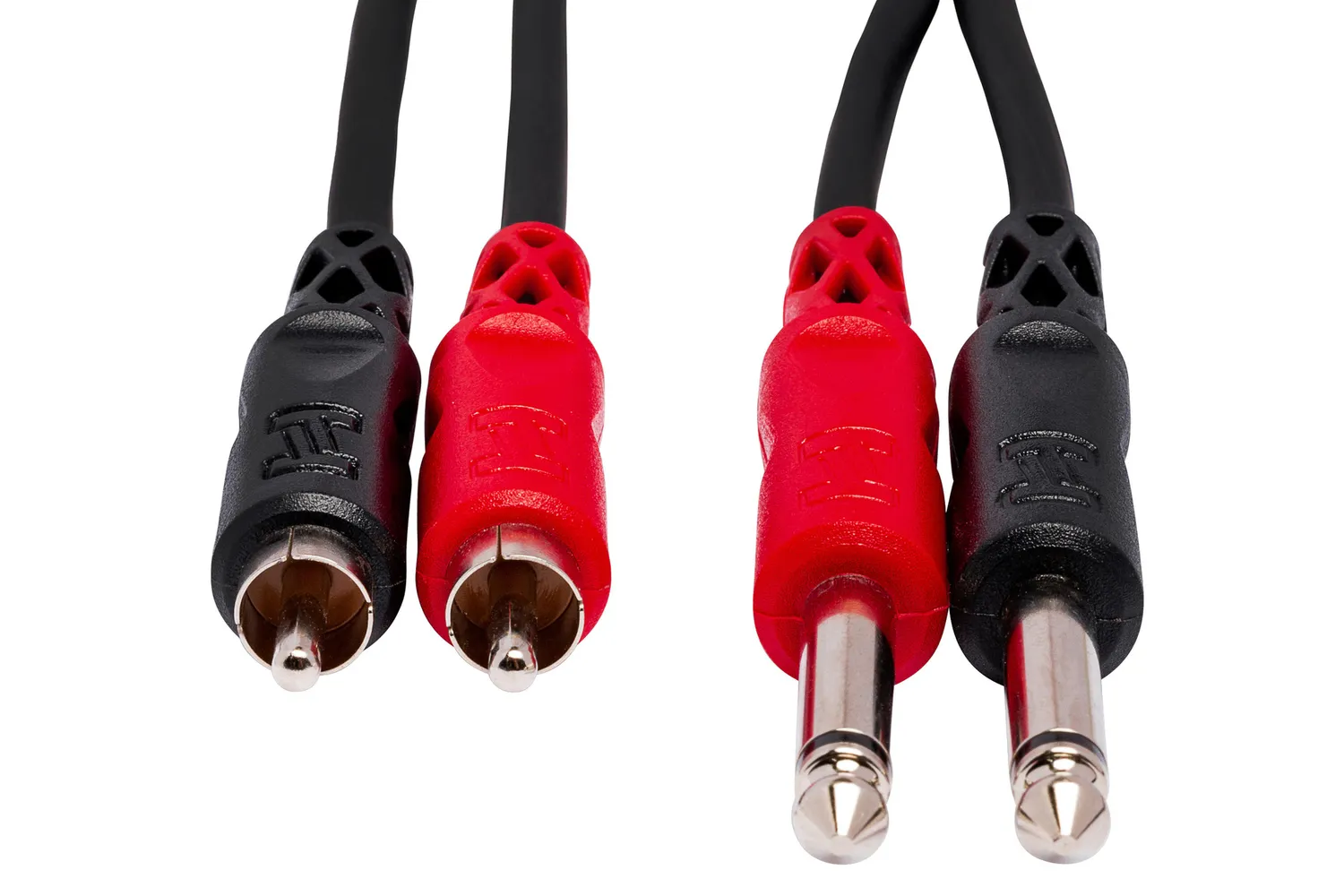 Hosa CPR-200 Cinchkabel 2x Klinke auf 2x Cinch 0,6 m