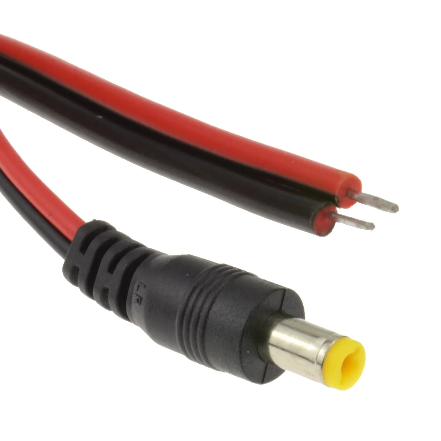 Kenable DC Hohlstecker 5,5x2,1mm Kabel 0,3m Stecker