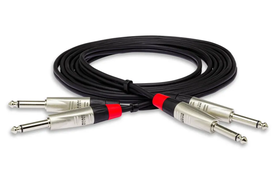 Hosa Pro HPP-010X2 Stereo-Klinkenkabel 3 m symmetrisch