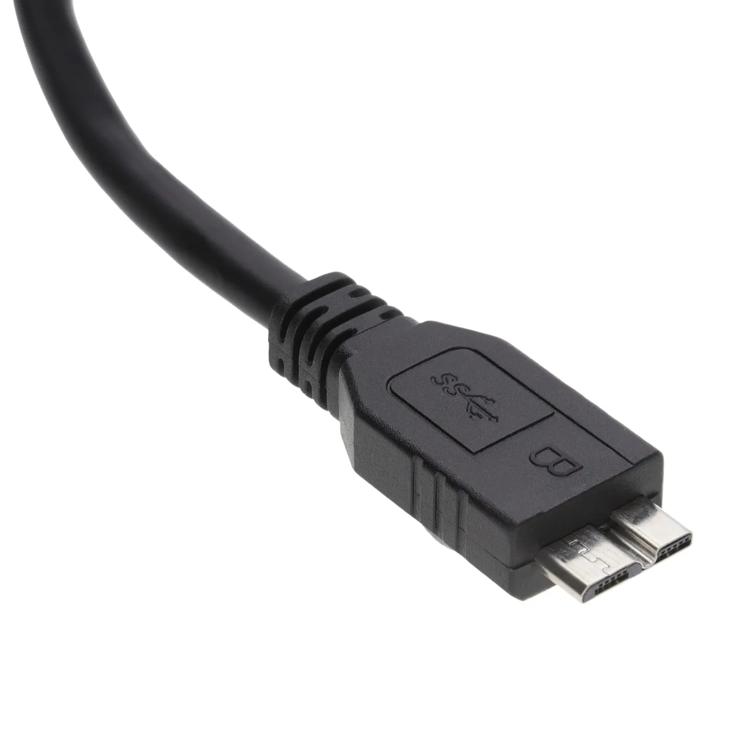 Kenable USB 3.0 Kabel A-Micro-B 0,15m Schwarz