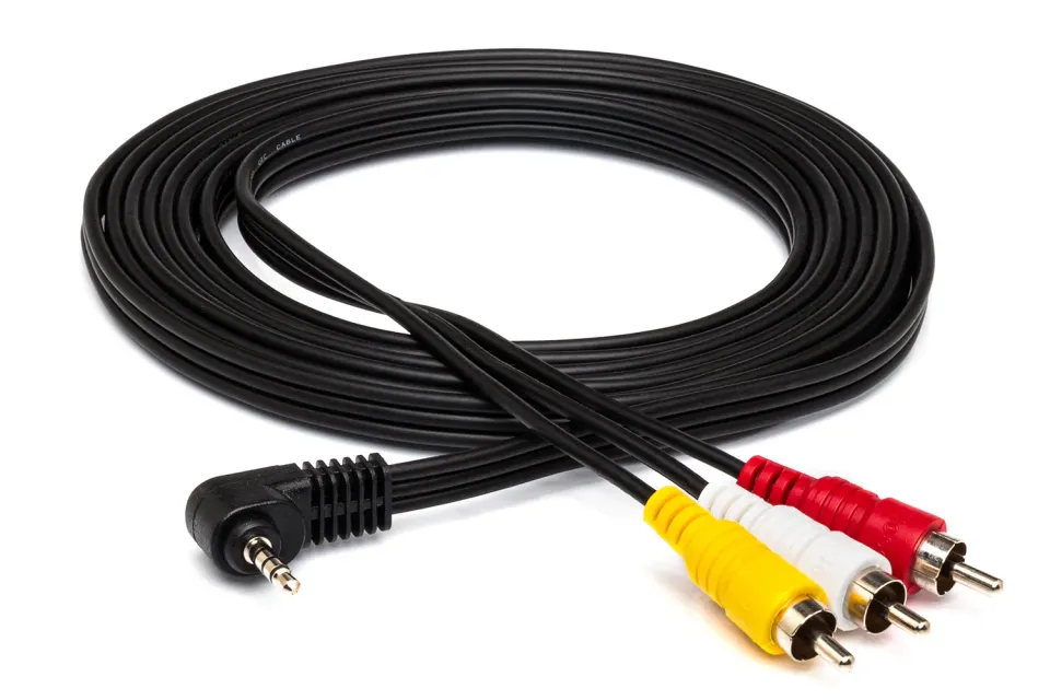 Hosa C3M-110 Camcorder AV-Kabel 3m Stereo