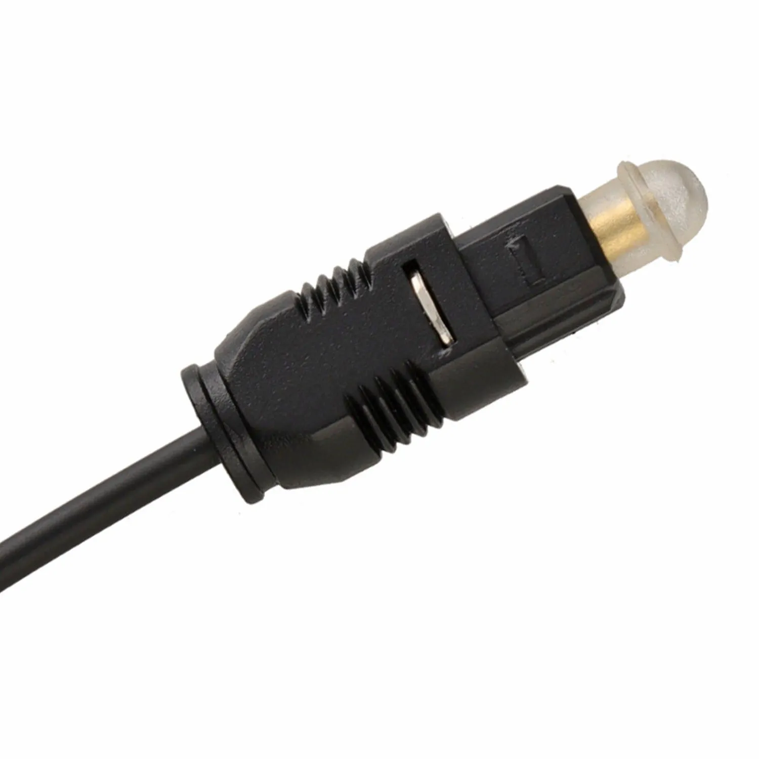 Kenable TOSLINK Optisches Audiokabel 0,3m Schwarz 5.1 Flach