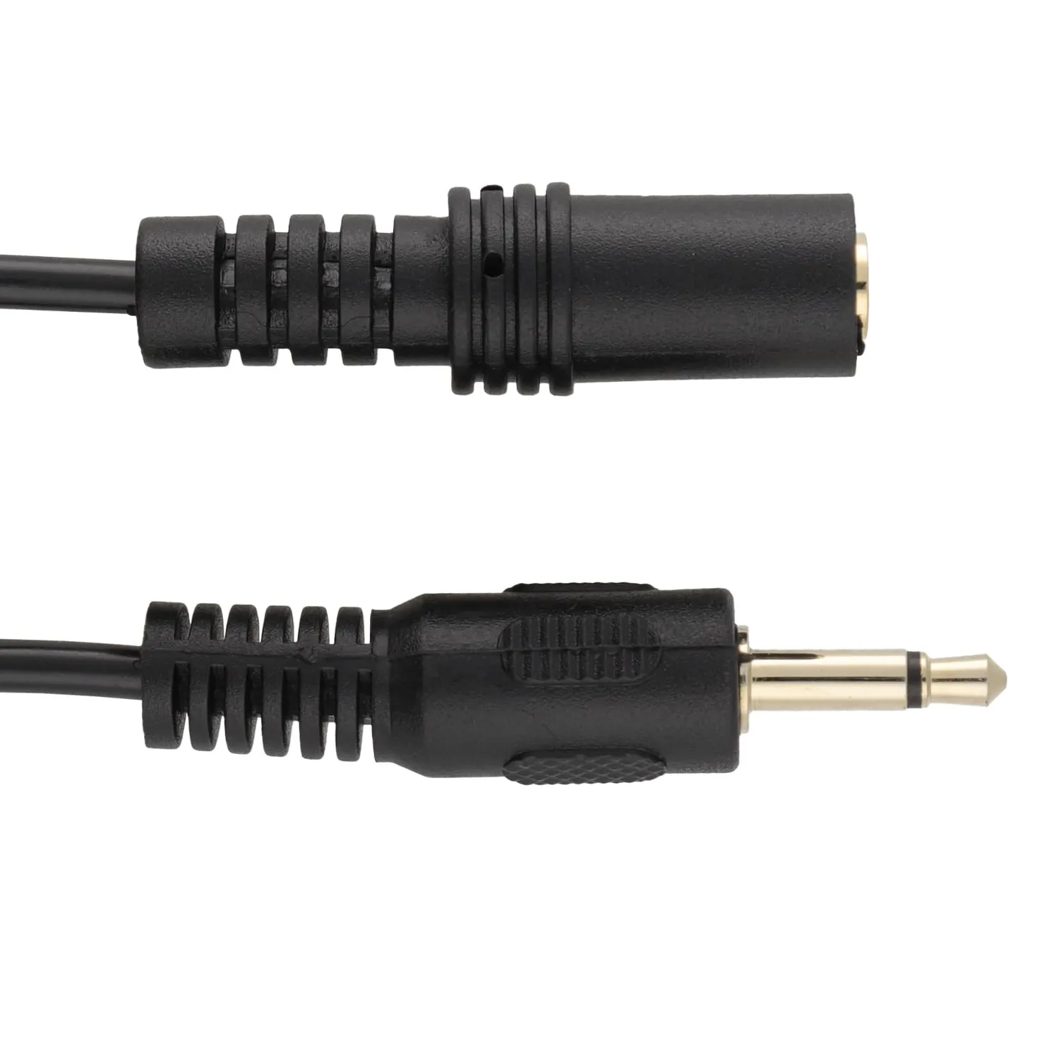 Kenable 3,5mm Mono Klinke Verlängerungskabel 3 m schwarz