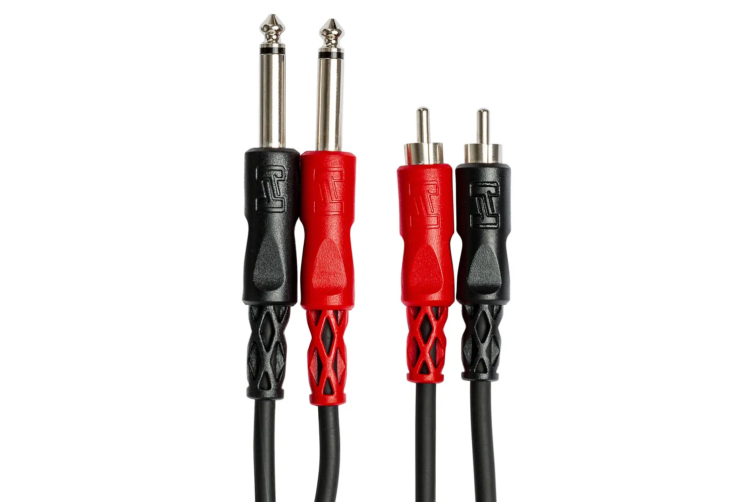 Hosa CPR-200 Cinchkabel 2x Klinke auf 2x Cinch 0,6 m