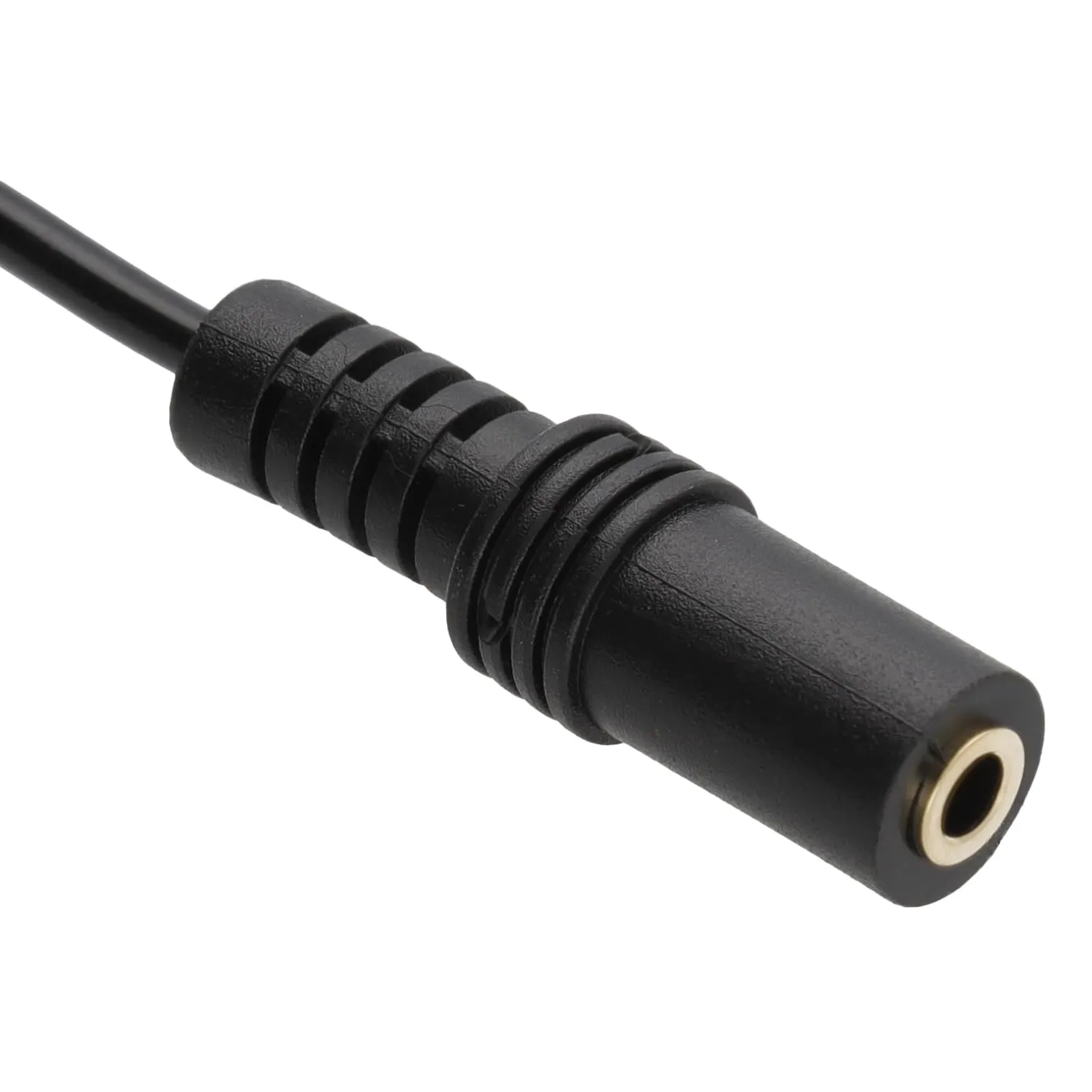 Kenable 3,5mm Mono Klinke Verlängerungskabel 3 m schwarz