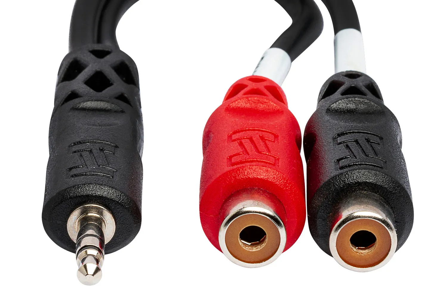 Hosa YRA-154 Y-Kabel Stereo 3,5 mm auf 2x 6,35mm