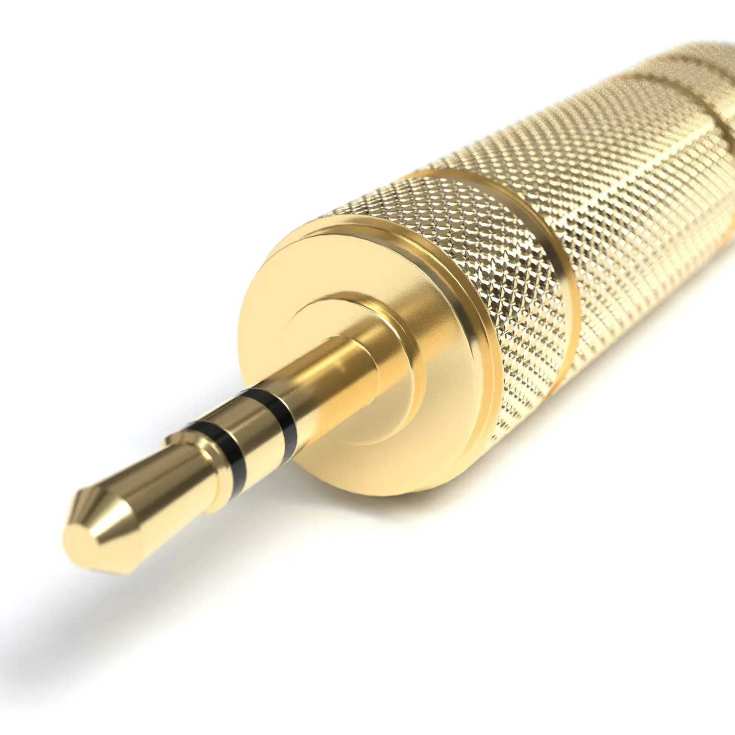JAMEGA Klinke Adapter 3,5 mm auf 6,35 mm 1 Stück
