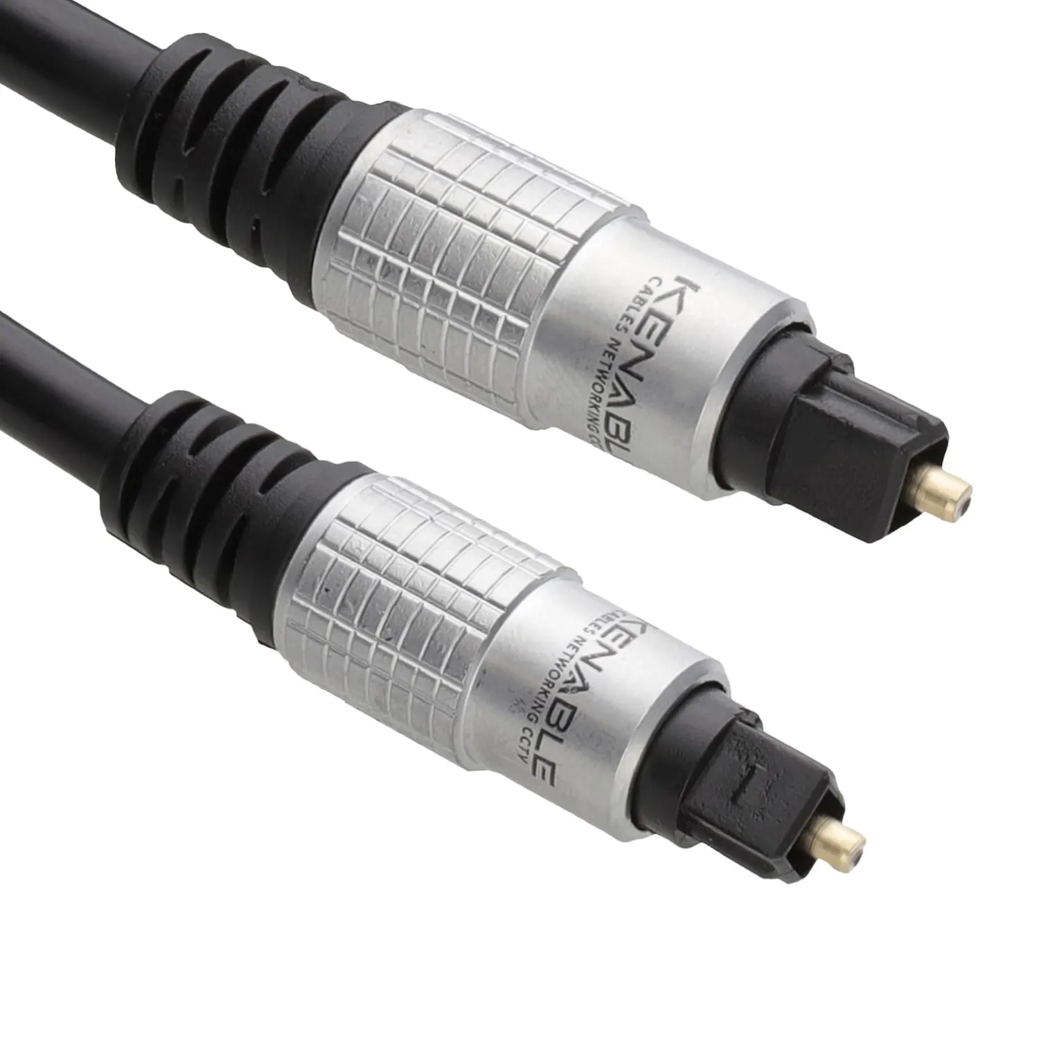 Kenable Toslink Optisches Kabel 6m dunkelblau Metall