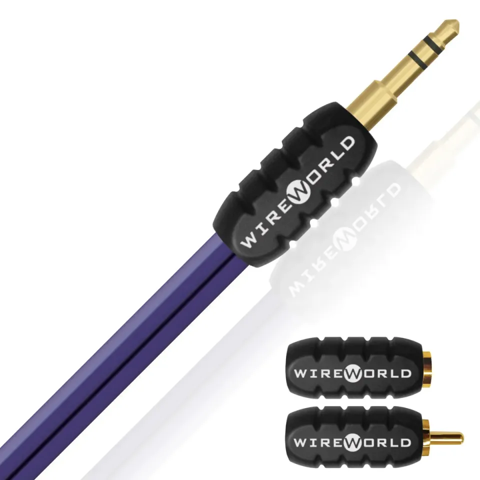 WireWorld Pulse Klinkenkabel 1,0m Klinke-Cinch OFC