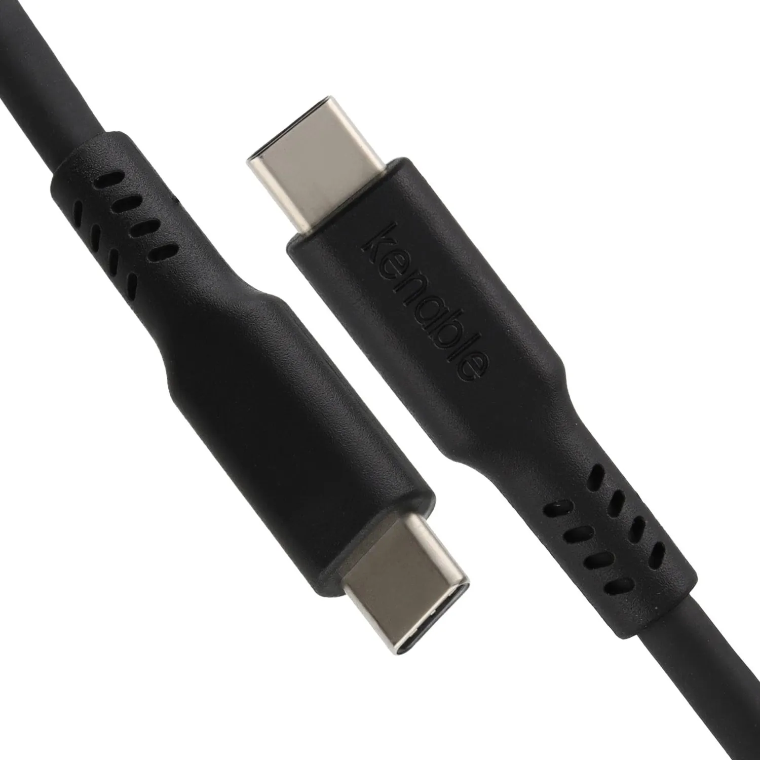 Kenable USB-C 3.2 Kabel 0,5m 100W 20Gbps Schwarz