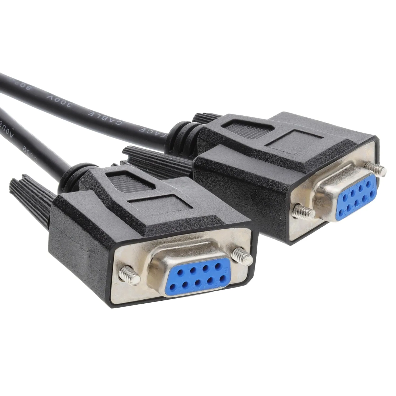 Kenable RS232 Nullmodem Kabel DB9 10m Beige
