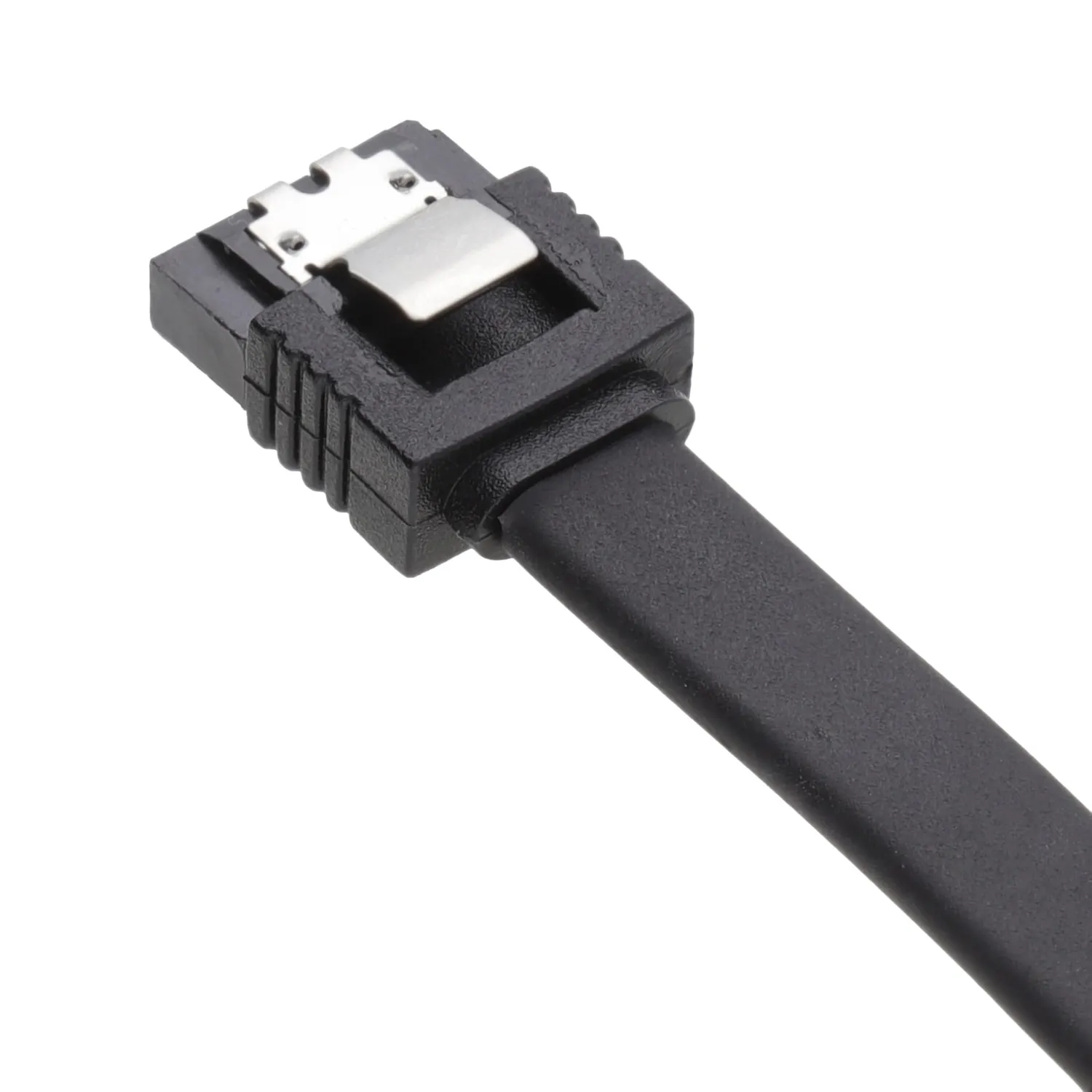 Kenable Profi SATA 3 Kabel 50cm lila abgewinkelt