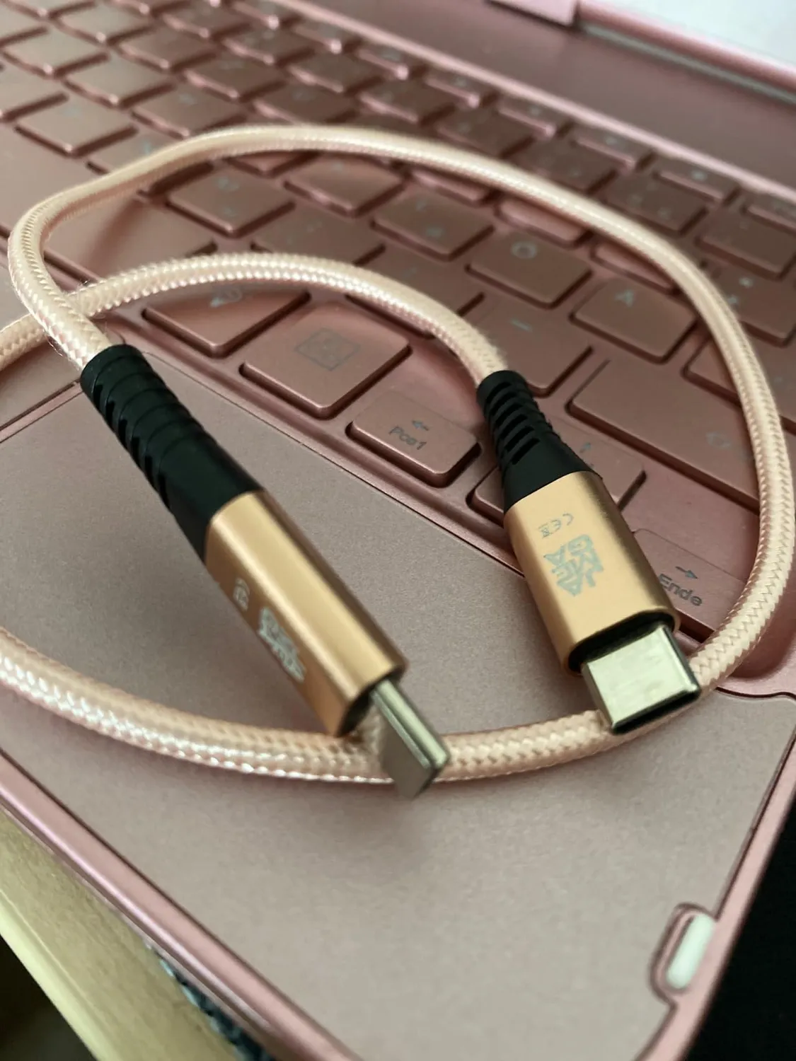 Jamega USB-C Kabel 0,5m Grün Fast Charge