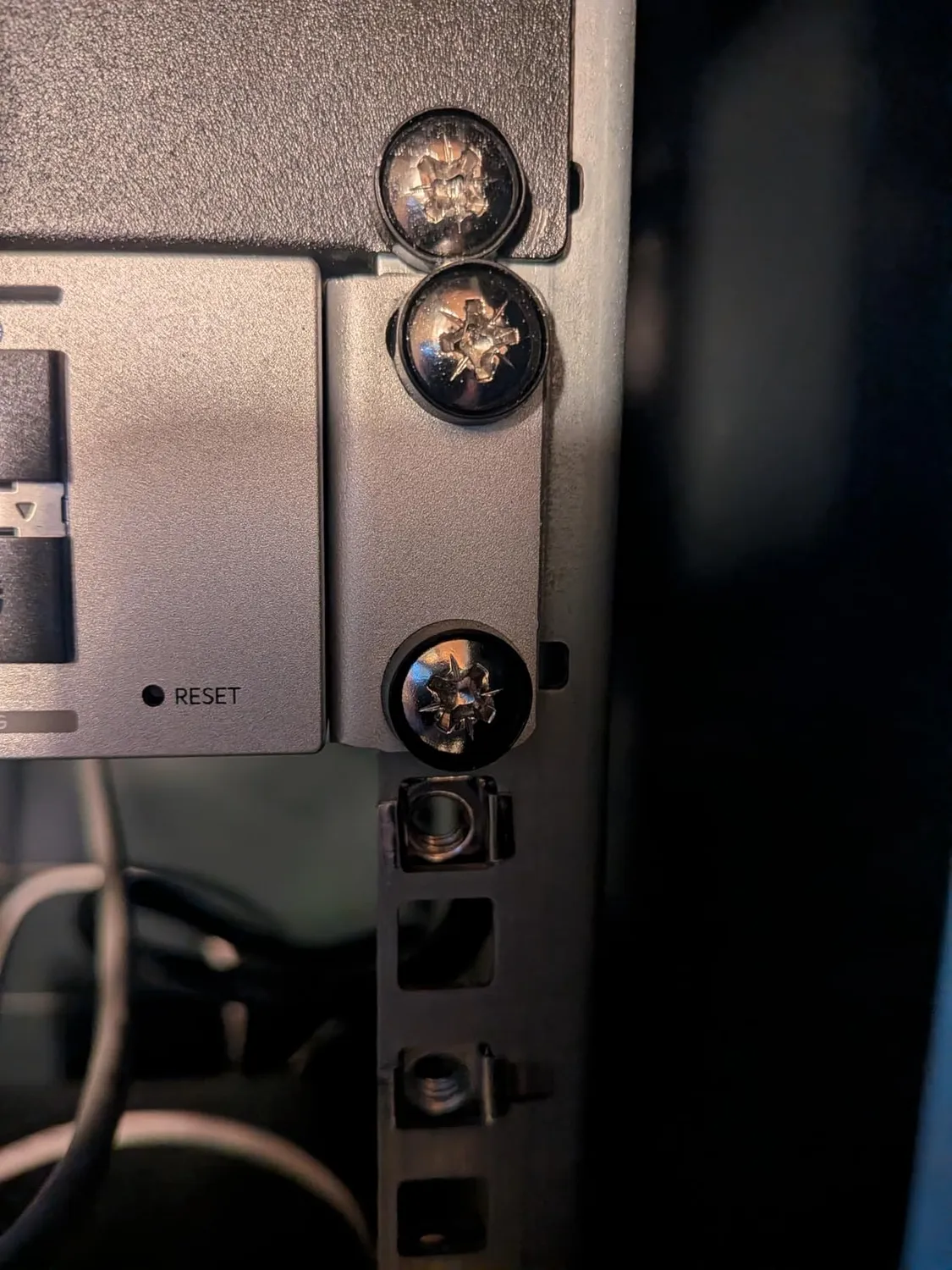 Poppstar M6x20 Rack-Schrauben Käfigmuttern 10 Stück