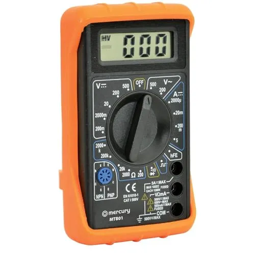 Kenable MTB01 Multimeter digital mit Tasche 7 Funktionen
