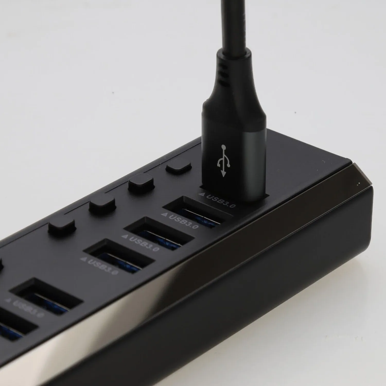 Kenable USB 3.0 Verlängerungskabel A 0,5m Metall schwarz