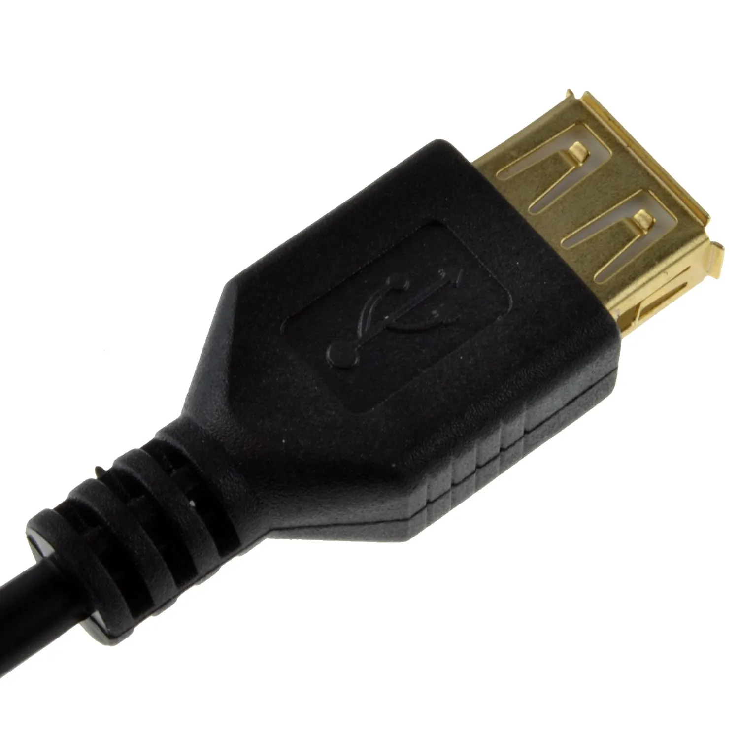 Kenable USB 2.0 Verlängerungskabel A 0,5 m schwarz
