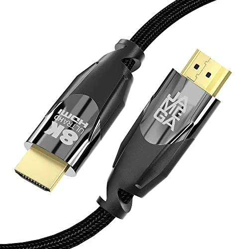 JAMEGA HDMI Kabel 2.1 8K 1m 48Gbps HDR eARC