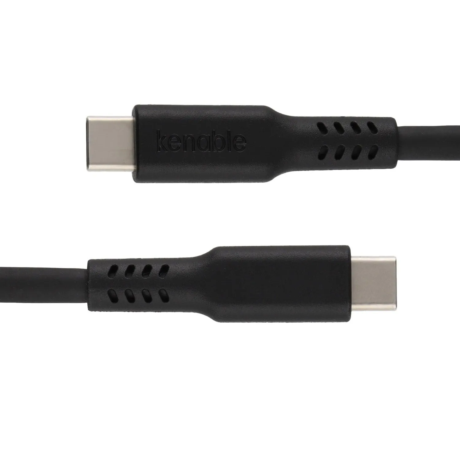 Kenable USB-C 3.2 Kabel 0,5m 100W 20Gbps Schwarz