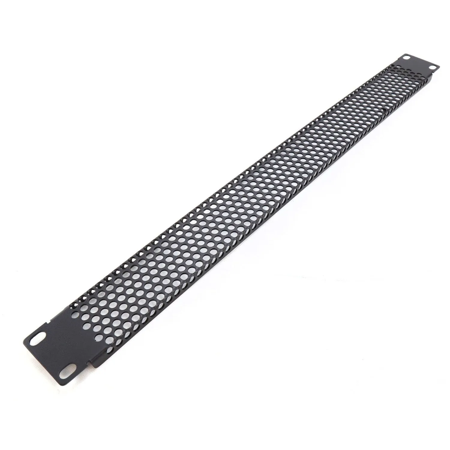 Kenable 19 Zoll Rack Blende 1U Mesh schwarz