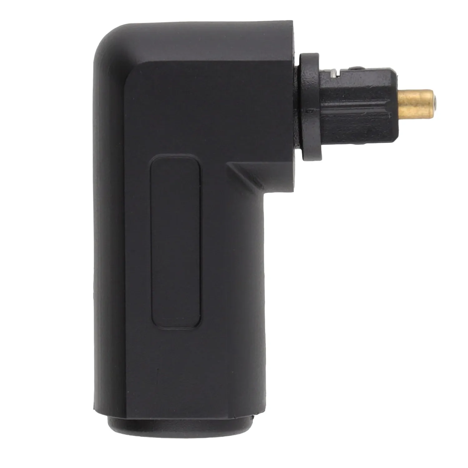 kenable Toslink Adapter Buchse auf Winkel-Stecker 360° drehbar