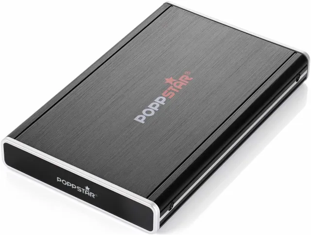 Poppstar SE15 SATA Gehäuse 2,5" USB Backup