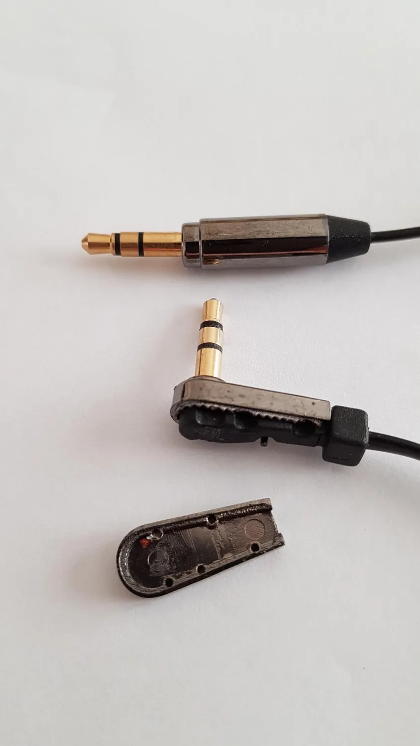 Kenable 007367 Audiokabel verschlaufungsfrei schwarz