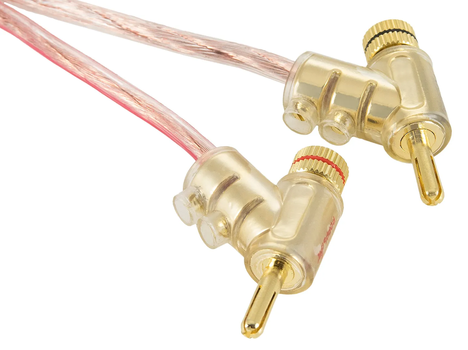 Poppstar Bananenstecker gewinkelt 24K 8 Stück