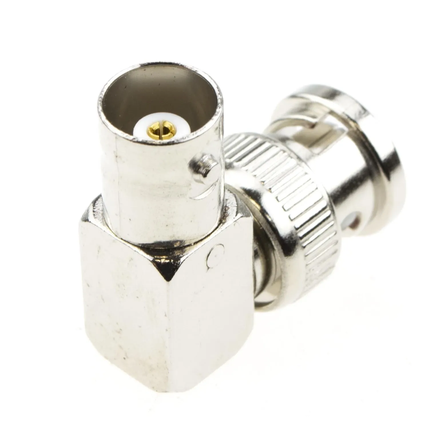 Kenable BNC Winkeladapter 90° Buchse-Stecker CCTV