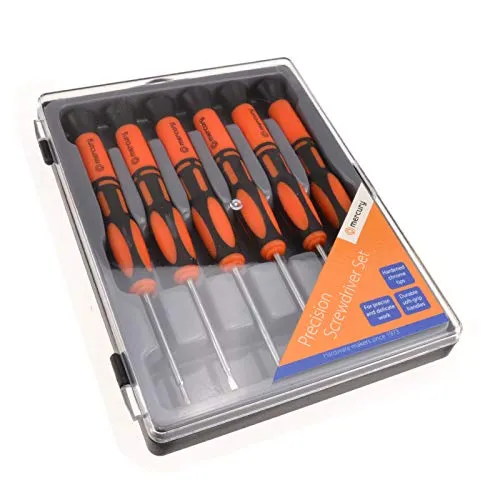 Kenable Präzisionsschraubendreher-Set 6-teilig Chrom-Vanadium
