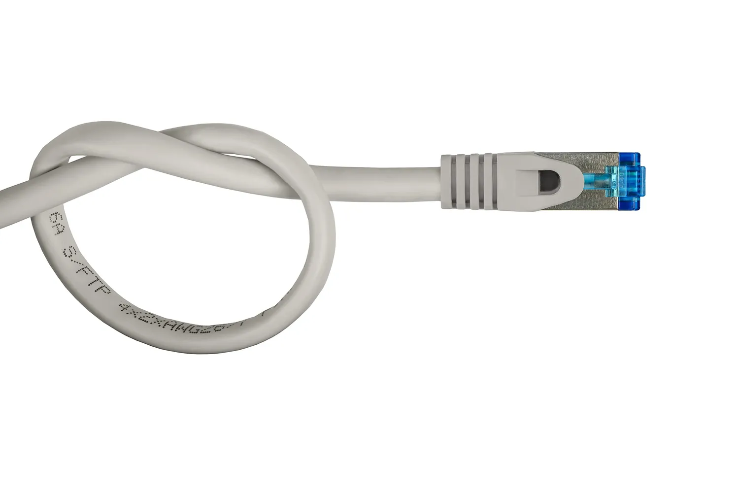 Good Connections SmartFLEX Cat.6A Patchkabel 1 m grau 10 Gbit