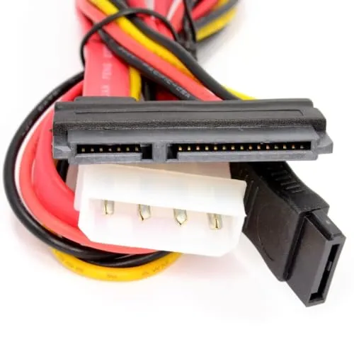 Kenable SATA Combo Daten-Stromkabel 0,5 m SATA II