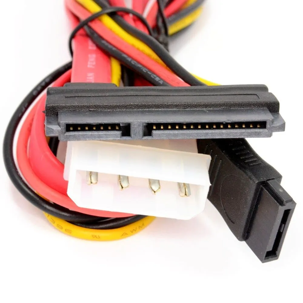 Kenable SATA Combo Daten-Stromkabel 0,5 m SATA II
