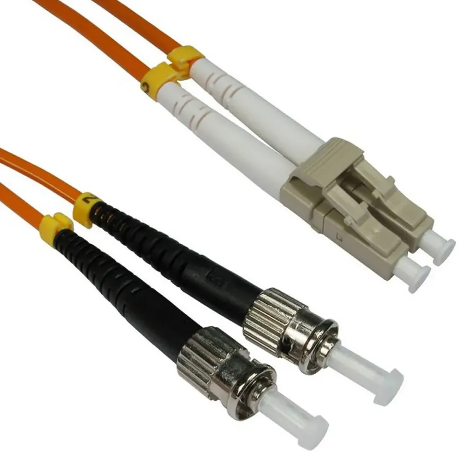 Kenable OM2 Glasfaserkabel LC-ST 2m Duplex orange